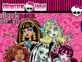 Permainan Monster High Backpack Design