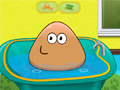 Permainan Pou Baby Bathing