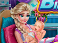 Permainan Frozen Elsa Birth Caring