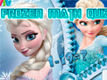 Permainan Frozen Math Quiz