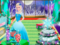 Permainan Elsa Christmas Room Decoration