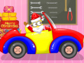 Permainan Santa Minion Christmas Car