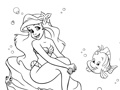 Permainan Mermaid: Coloring For Kids