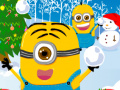 Permainan Minions Christmas Snowball Wars