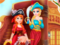 Permainan Pirate Girls Garderobe Treasure