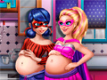 Permainan Hero Dolls Pregnant BFFs