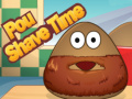 Permainan Pou Shave Time