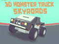 Permainan 3D Monster Truck Skyroads