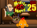 Permainan Monkey Go Happy Stage 25