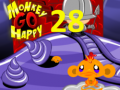 Permainan Monkey Go Happy Stage 28