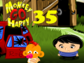 Permainan Monkey Go Happy Stage 35