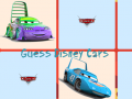 Permainan Guess Disney Cars