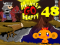 Permainan Monkey Go Happy Stage 48