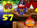 Permainan Monkey Go Happy Stage 57