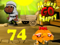 Permainan Monkey Go Happy Stage 74