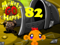 Permainan Monkey Go Happy Stage 82 - MGH Planet Escape