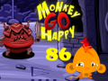 Permainan Monkey Go Happy Stage 86