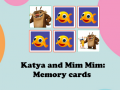 Permainan Kate and Mim Mim: Memory cards