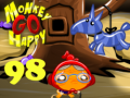 Permainan Monkey Go Happy Stage 98