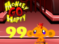 Permainan Monkey Go Happy Stage 99