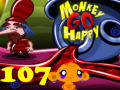 Permainan Monkey Go Happy Stage 107