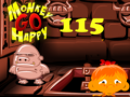 Permainan Monkey Go Happy Stage 115