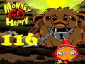 Permainan Monkey Go Happy Stage 116