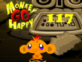 Permainan Monkey Go Happy Stage 117