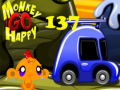 Permainan Monkey Go Happy Stage 137