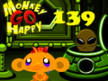 Permainan Monkey Go Happy Stage 139