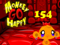 Permainan Monkey Go Happy Stage 154