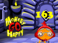 Permainan Monkey Go Happy Stage 163