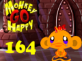 Permainan Monkey Go Happy Stage 164