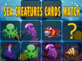 Permainan Sea creatures cards match