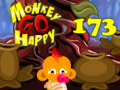 Permainan Monkey Go Happy Stage 173