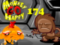 Permainan Monkey Go Happy Stage 174