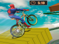 Permainan Superhero BMX Space Rider