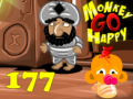 Permainan Monkey Go Happy Stage 177