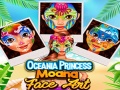 Permainan Oceania Princess Moana Face Art