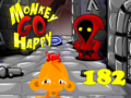 Permainan Monkey Go Happy Stage 182