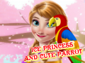 Permainan Ice Princess And Cute Parrot