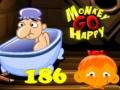 Permainan Monkey Go Happy Stage 186