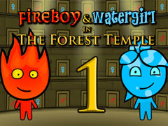 Permainan Fireboy and Watergirl 1: The Forest Temple