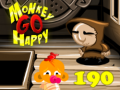 Permainan Monkey Go Happy Stage 190