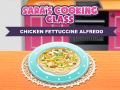 Permainan Sara's Cooking Class: Chicken Fettuccine Alfredo