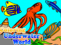 Permainan Coloring Underwater World