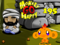 Permainan Monkey Go Happy Stage 195