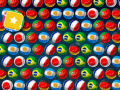 Permainan Bubble Shooter World Cup