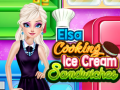 Permainan Elsa Cooking Ice Cream Sandwiches