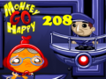 Permainan Monkey Go Happy Stage 208